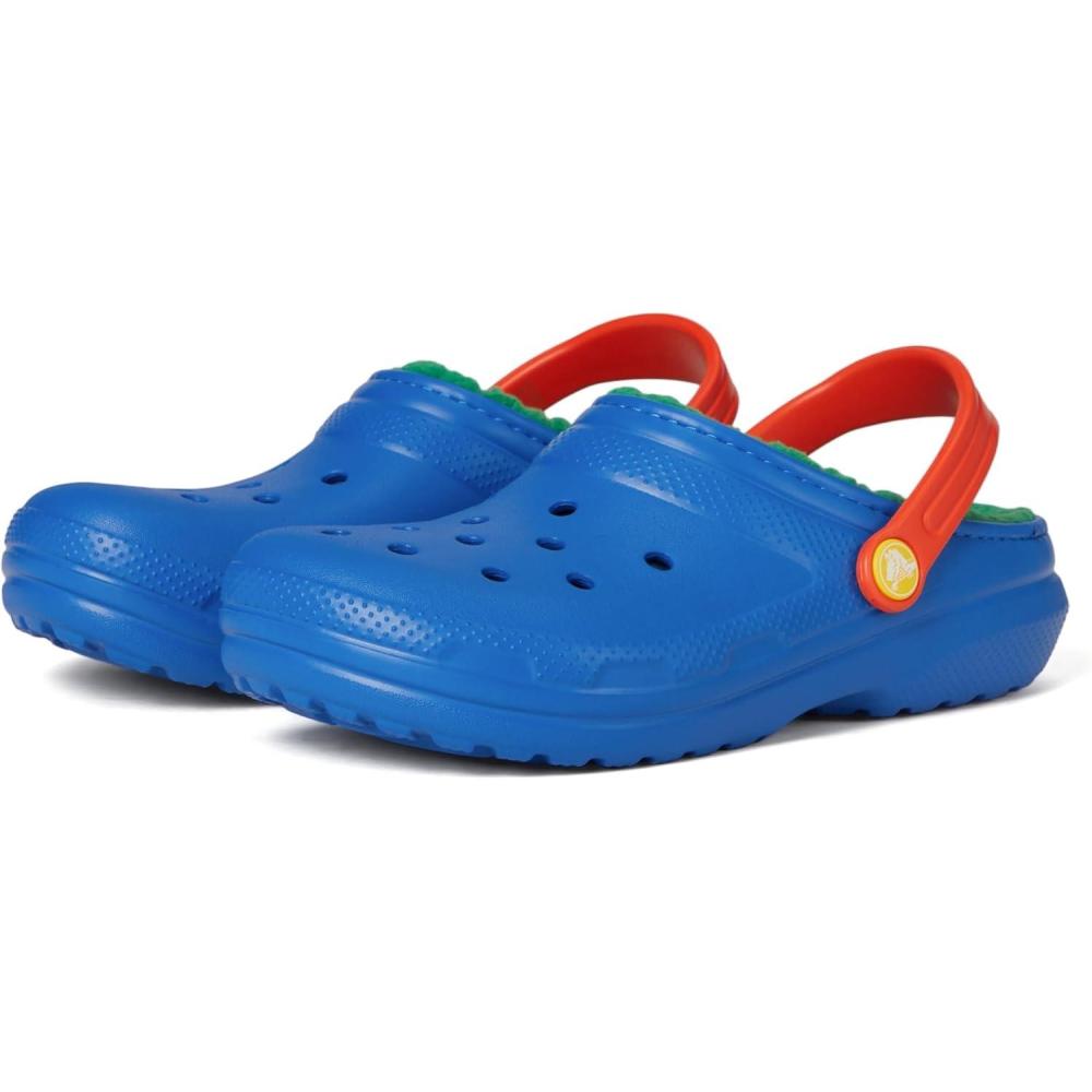 imageCrocs Classic Lined Clog K SabotMixte EnfantBlue Bolt Multi