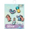 Crocs 5-pack Disney Jibbitz Shoe Charms Breloques de Chaussure Mixte(Disney Lilo and Stitch)