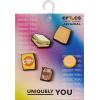 Crocs 5-pack Food Jibbitz Shoe Charms Breloques de Chaussure Mixte(Lunch Bag)
