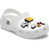 Crocs 5-pack Food Jibbitz Shoe Charms Breloques de Chaussure Mixte(noir)