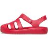 Crocs Classic Fisherman K Sandale Mixte enfant(Rouge Varsity)
