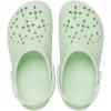 Crocs Mixte Enfant Classic Floral Cut Out Clog K Sabot(Teinte Jade)