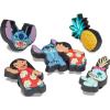 Crocs 5-pack Disney Jibbitz Shoe Charms Breloques de Chaussure Mixte(Disney Lilo and Stitch)