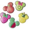 Crocs 5-pack Disney Jibbitz Shoe Charms Breloques de Chaussure Mixte(Mickey and Friends Foodie)