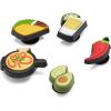 Crocs 5-pack Food Jibbitz Shoe Charms Breloques de Chaussure Mixte(Mexican Food)