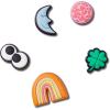 Crocs 5-pack Nature Jibbitz Shoe Charms Breloques de Chaussure Mixte(Doodlez)