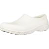 Crocs on-The-Clock Work Slip-on(Blanc White)