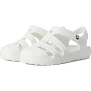 Crocs Classic Fisherman K Sandale Mixte enfant(Blanc)