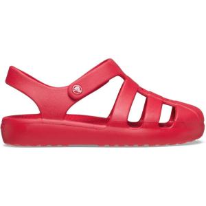 Crocs Classic Fisherman K Sandale Mixte enfant(Rouge Varsity)