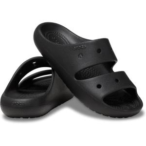 Crocs Mixte Enfant Classic Sandal V2 K(Noir)