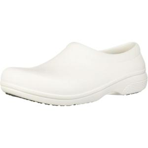 Crocs on-The-Clock Work Slip-on(Blanc White)