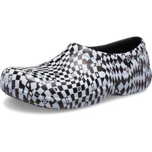Crocs on-The-Clock Work Slip-on(Noir Blanc)