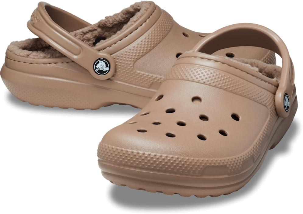 imageCrocs Mixte Classic Lined TieDye Clog SabotsLatte