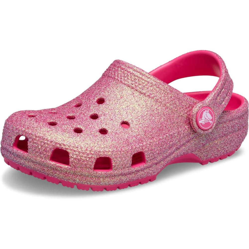 imageCrocs Classic Iridescent Glitter Cgk SabotMixte EnfantViolet