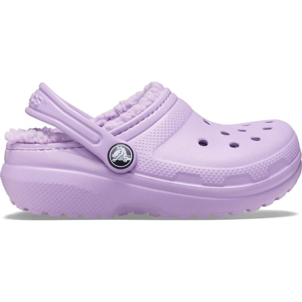 imageCrocs Mixte Classic Lined TieDye Clog SabotsViolet Orchide