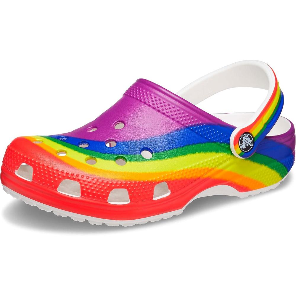 imageCrocs Mixte Classic SabotsSangle Arc en Ciel Arc en Ciel