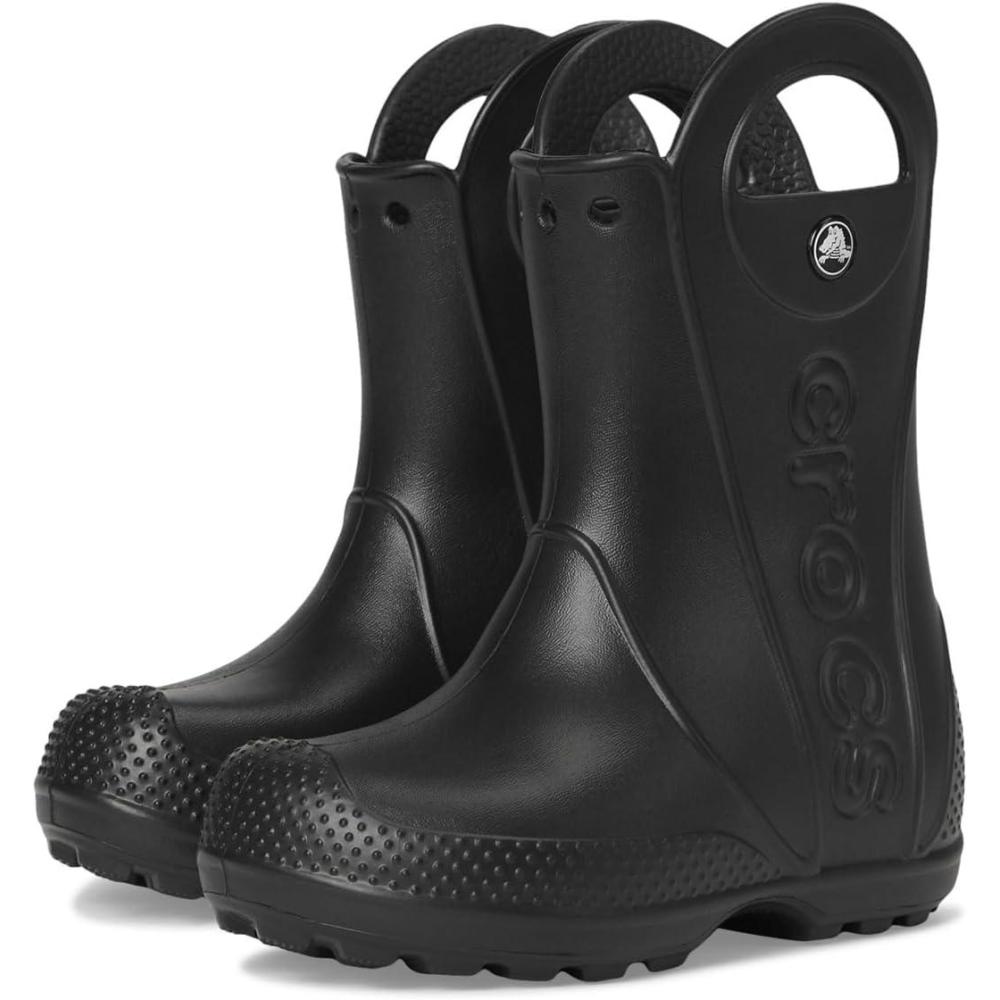 imageCrocs Mixte Enfant Handle It Rain Boot T BottineNoir
