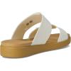 Crocs Brooklyn Buckle Low Sandale cale Femme(Craie Tan)