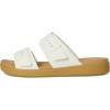 Crocs Brooklyn Buckle Low Sandale cale Femme(Craie Tan)