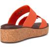 Crocs Brooklyn Cork Buckle Sandale Femme(Topaze)
