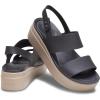 Crocs Brooklyn Low Wedge SabotFemme(Black Mushroom)