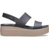 Crocs Brooklyn Low Wedge SabotFemme(Black Mushroom)