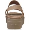 Crocs Brooklyn Low Wedge SabotFemme(Latte Mushroom)