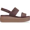Crocs Brooklyn Low Wedge SabotFemme(Mocha Mushroom)