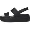 Crocs Brooklyn Low Wedge SabotFemme(Noir)