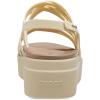 Crocs Brooklyn Strappy Low Wedge Sandales Femme(Os)