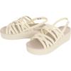 Crocs Brooklyn Strappy Low Wedge Sandales Femme(Os)
