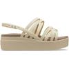 Crocs Brooklyn Strappy Low Wedge Sandales Femme(Os)