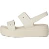 Crocs Femme Brooklyn 4u Sandale(Blanc)