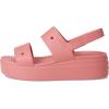 Crocs Femme Brooklyn 4u Sandale(Hot Blush)