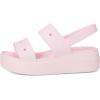 Crocs Femme Brooklyn 4u Sandale(Pink Milk)