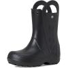 Crocs Handle It Rain Boot K Bottine Mixte enfant(Noir)