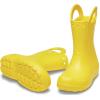 Crocs Handle It Rain Boot K Bottine Mixte enfant(Yellow)
