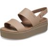 Crocs Brooklyn Low Wedge SabotFemme(Latte Champignon)