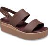 Crocs Brooklyn Low Wedge SabotFemme(Mocha Mushroom)