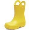 Crocs Handle It Rain Boot K Bottine Mixte enfant(Yellow)
