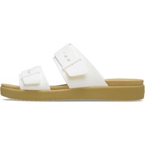 Crocs Brooklyn Buckle Low Sandale cale Femme(Bronzage Plâtre)