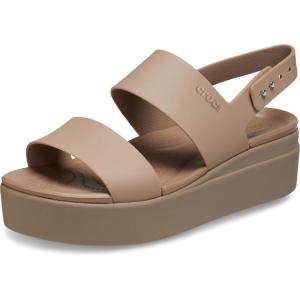 Crocs Brooklyn Low Wedge SabotFemme(Latte Champignon)
