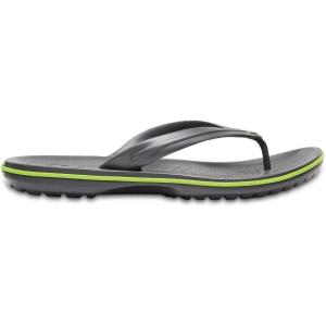 Crocs Crocband Flip TongsMixte(Graphite Volt Green)