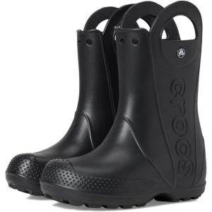 Crocs Handle It Rain Boot K Bottine Mixte enfant(Noir)