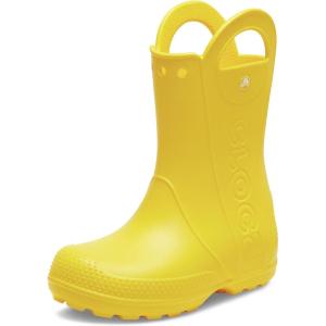 Crocs Handle It Rain Boot K Bottine Mixte enfant(Yellow)