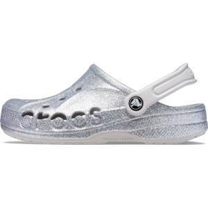 Crocs Baya Clog K SabotMixte(Paillettes Argentées)